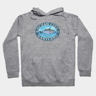 Ocean City, Maryland, Bluefin Tuna Hoodie